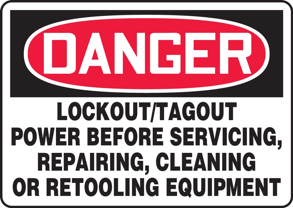 Safety Sign, Header: DANGER, Legend: LOOK OUT FOR CRANE